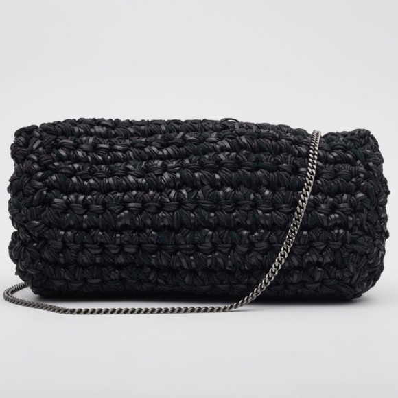 Saint Laurent Raffia Jodie Crossbodybag - Picture 2 of 6
